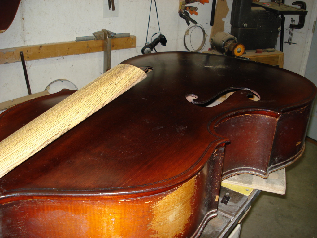 We color sanded the lacquer and tried to leave a finish that wasn't too shiny