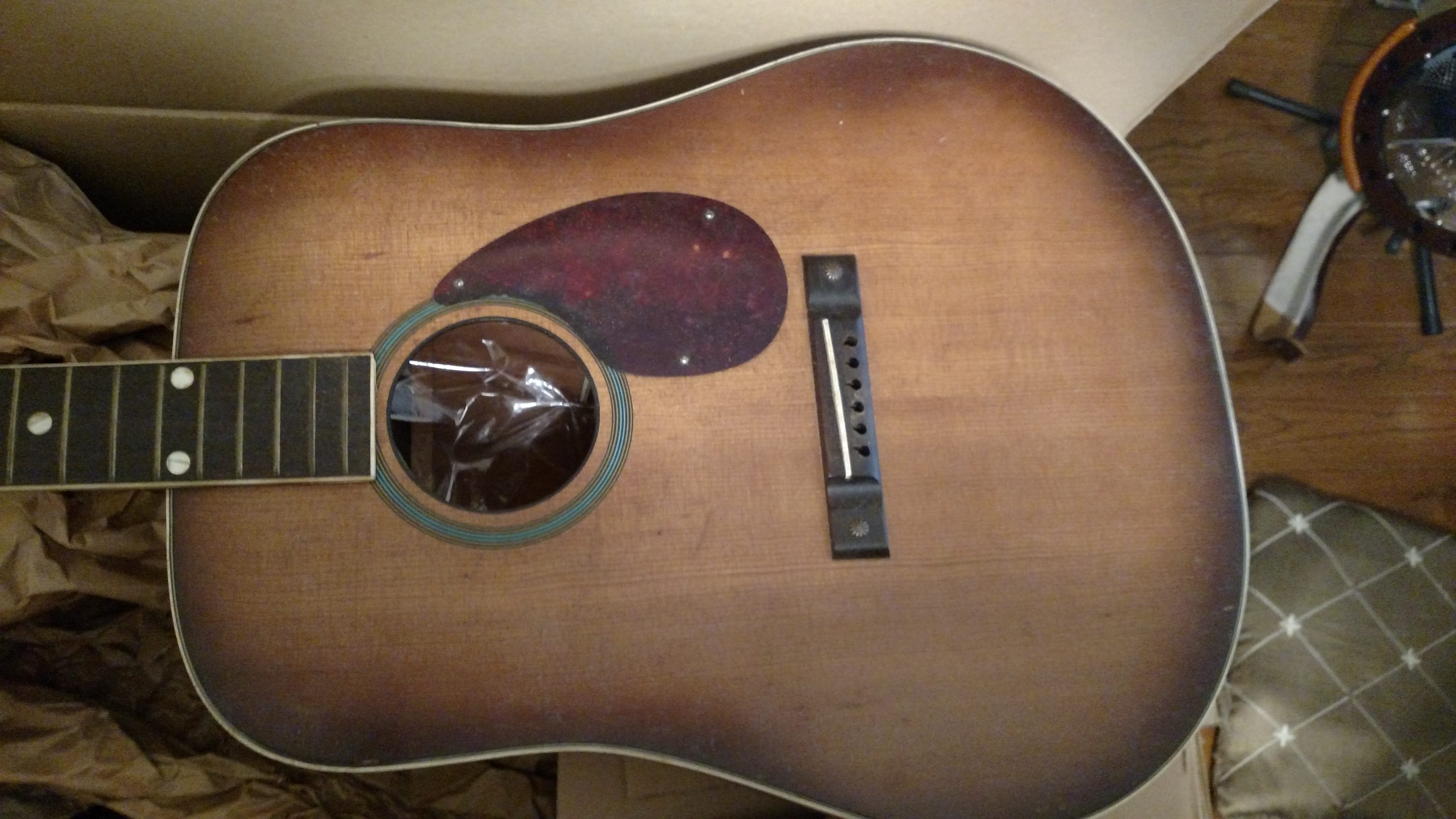Kay dreadnought acoustic guitar deals